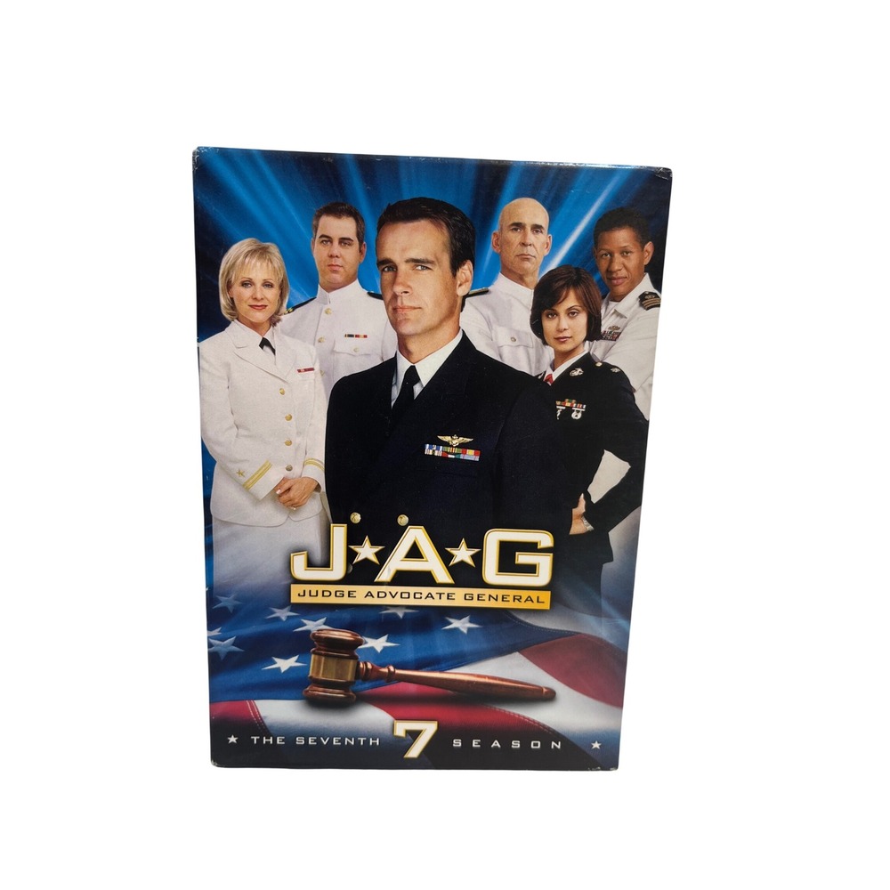 JAG Judge Advocate General The Seventh Season 7 DVD‎ 5-Disc Set 2008 Paramount
